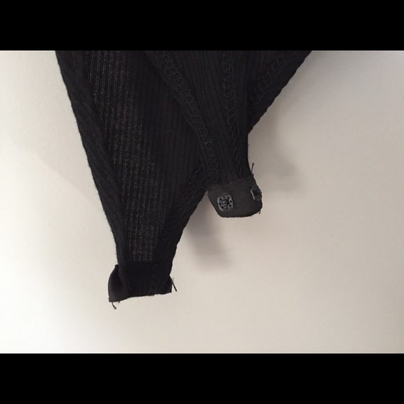 NWT Nastygal Sleeve It To Me Ribbed Bodysuit - Picture 8 of 11